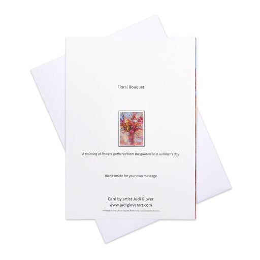 A birthday card perfect for your own message 7" x 5". This artistic greeting card is used as a card for a special friend