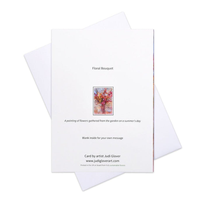 A birthday card perfect for your own message 7" x 5". This artistic greeting card is used as a card for a special friend