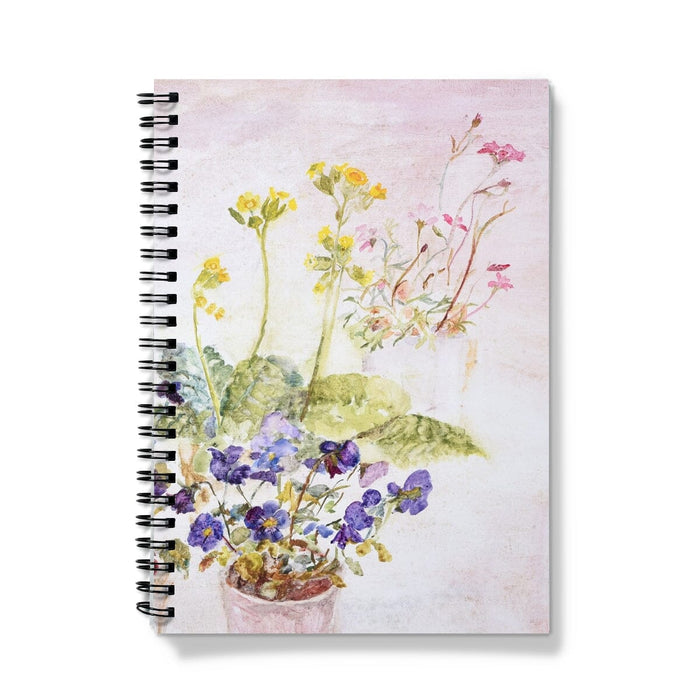 Watercolour Flowers Notebook