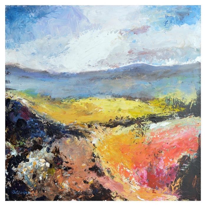 UK Landscape Fine Art Print. Landscape fine art print made from original art. This giclee art print is available as a fine art print. The fine art print is available as a framed art print. Fine Art prints from Original art by UK artist Judi Glover.