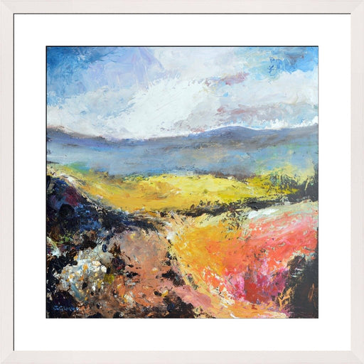 UK Landscape Fine Art Print. Landscape fine art print made from original art. This giclee art print is available as a fine art print. The fine art print is available as a framed art print. Fine Art prints from Original art by UK artist Judi Glover. 