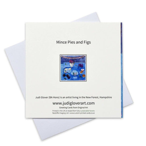 Fine Art Christmas Card. Set of six art christmas cards. Original art Christmas cards Available at Judi Glover Art.