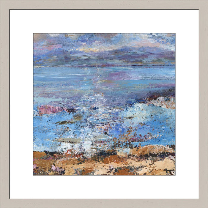 Fine Art Print. Giclee Print made from original painting of the Isle of Mull, Scotland. Framed prints from original art. Available at Judi Glover Art. Original Painting by Judi Glover. Used for Wall Art.