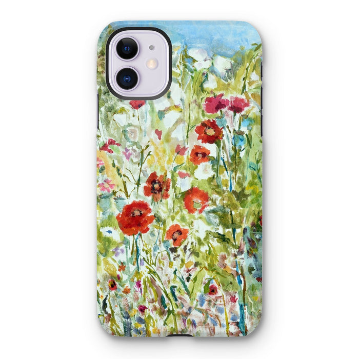 Poppies & Campanulas Tough Phone Case
