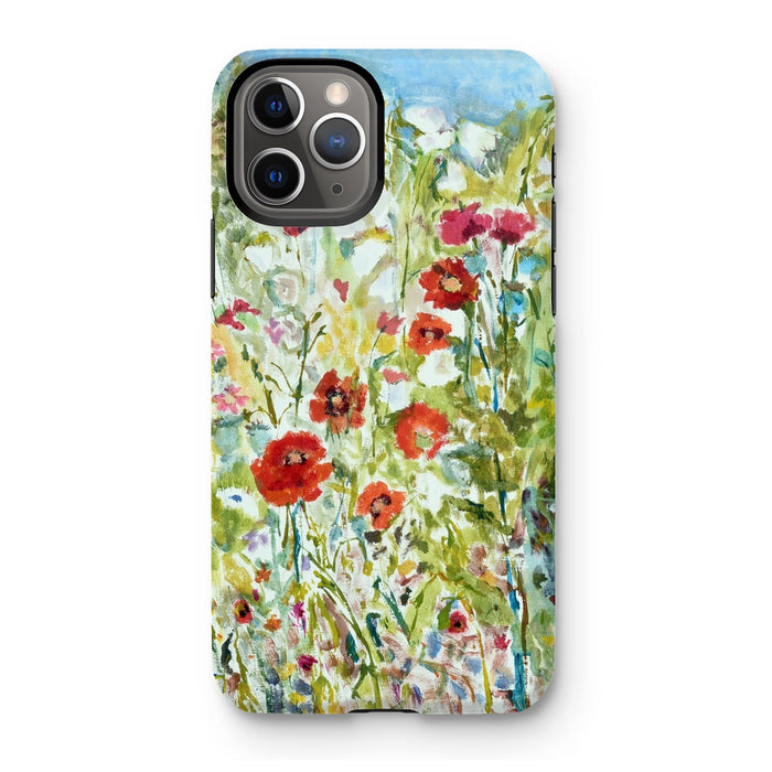 Poppies & Campanulas Tough Phone Case