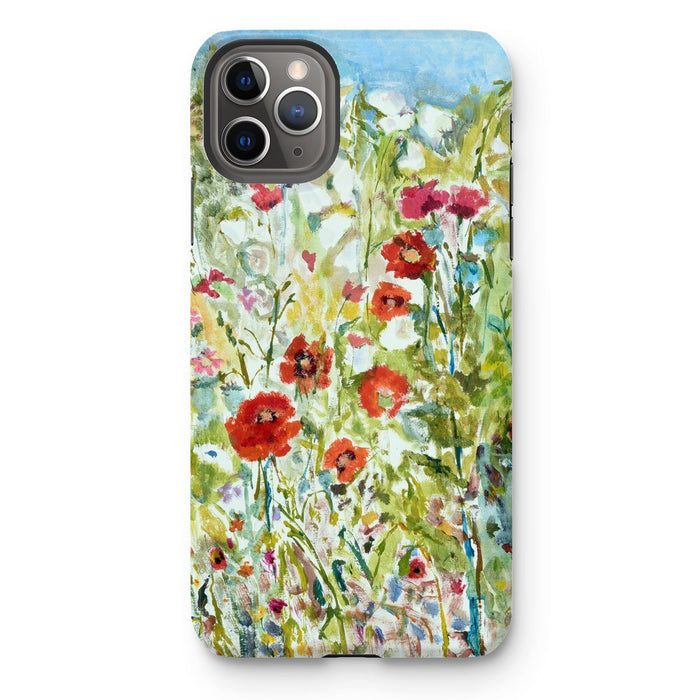 Poppies & Campanulas Tough Phone Case