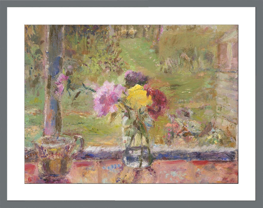 Fine Art Print. Giclee Print made from original painting of a Roses. Framed Print of Roses. Framed prints from original art. Available at Judi Glover Art. Original Painting by Judi Glover. Used for Wall Art.