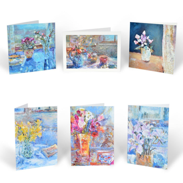 Pack of greeting cards from Judi Glover Art. Art cards from original paintings by Judi Glover Art.