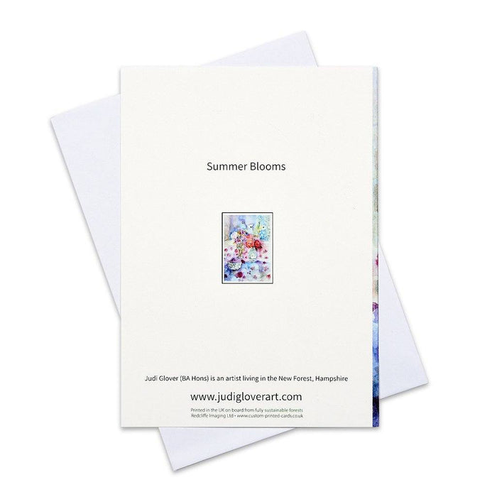 Greeting card at judi glover art. The beautiful card is from original artwork by UK artist Judi Glover