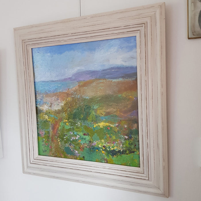 Coastal Path - Original Oil Painting By Judi Glover