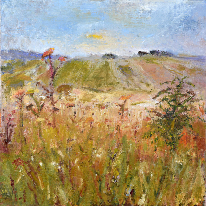 Hedgerow - Original Oil Painting By Judi Glover