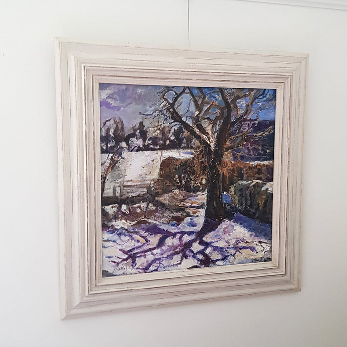 In The Deep Midwinter - Original Painting By Judi Glover