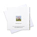 A tree card showing a cherry tree with pink blossom, perfect as an artistic birthday card