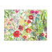 A beautiful glass chopping board. This worktop saver is made by expert glass manufacturers with toughened glass. It has a pretty poppies design - a perfect housewarming present or gift