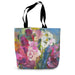 A floral shopper made from high quality durable canvas