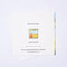 Back of The Fox and the Grapes greeting card by Judi Glover — blank inside, from an original painting, A classic Aesop fable