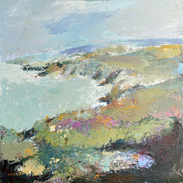 Towards Porthgain - Original Oil Painting By Judi Glover