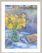 Daffodil Art Print. Art print of Daffodils. Painting of flowers by a UK Artist. Available as an giclee art print and a framed art print. Prints from Original Art by UK Artist Judi Glover