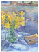 Daffodil Art Print. Art print of Daffodils. Painting of flowers by a UK Artist. Available as an giclee art print and a framed art print. Prints from Original Art by UK Artist Judi Glover