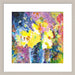 Floral Fine Art Print made from original painting of Daffodils called Happy Flowers. Framed floral prints from original art available at Judi Glover Art. Original Painting by Judi Glover are used for Wall Art. 