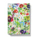 A5 hardback notebook inspired by hollyhocks and daisies. The hardback journal is available as a lined notebook or a plain notebook