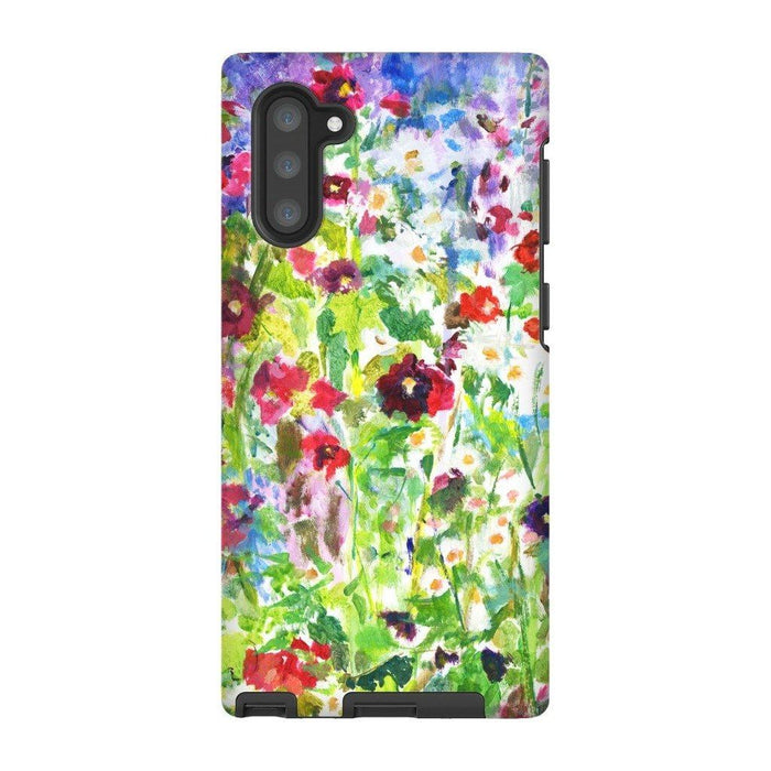 Floral phone case available at www.judigloverart.com. The daisies phone case has flowers printed on it