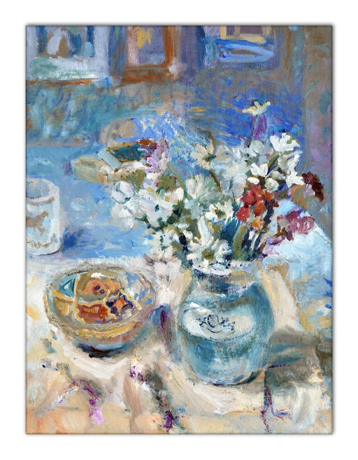 Still life Canvas Print. Still life Canvas Print made from original painting. still life Canvas Print from original art. Available at Judi Glover Art. Original Painting by Judi Glover. Used for Wall Art. 