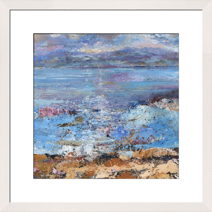 Fine Art Print. Giclee Print made from original painting of the Isle of Mull, Scotland. Framed prints from original art. Available at Judi Glover Art. Original Painting by Judi Glover. Used for Wall Art. 
