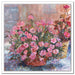 Pink Carnations Canvas Print. Canvas Print made from original painting. Stretched Canvas Print from original art. Available at Judi Glover Art. Original Painting by Judi Glover. Used for Wall Art. 