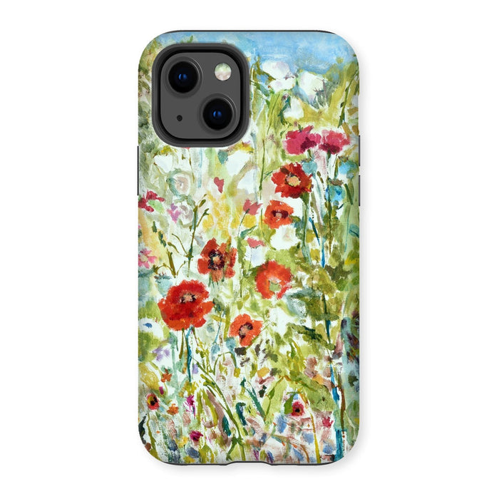 Poppies & Campanulas Tough Phone Case