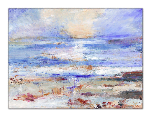 Iona Canvas Print. Fine art canvas Print from a painting of St Columba's Bay in the Isle of Iona, Hebrides, Scotland. UK Artist Print from a painting by Judi Glover Art of St Columba's Bay in the Isle of Iona